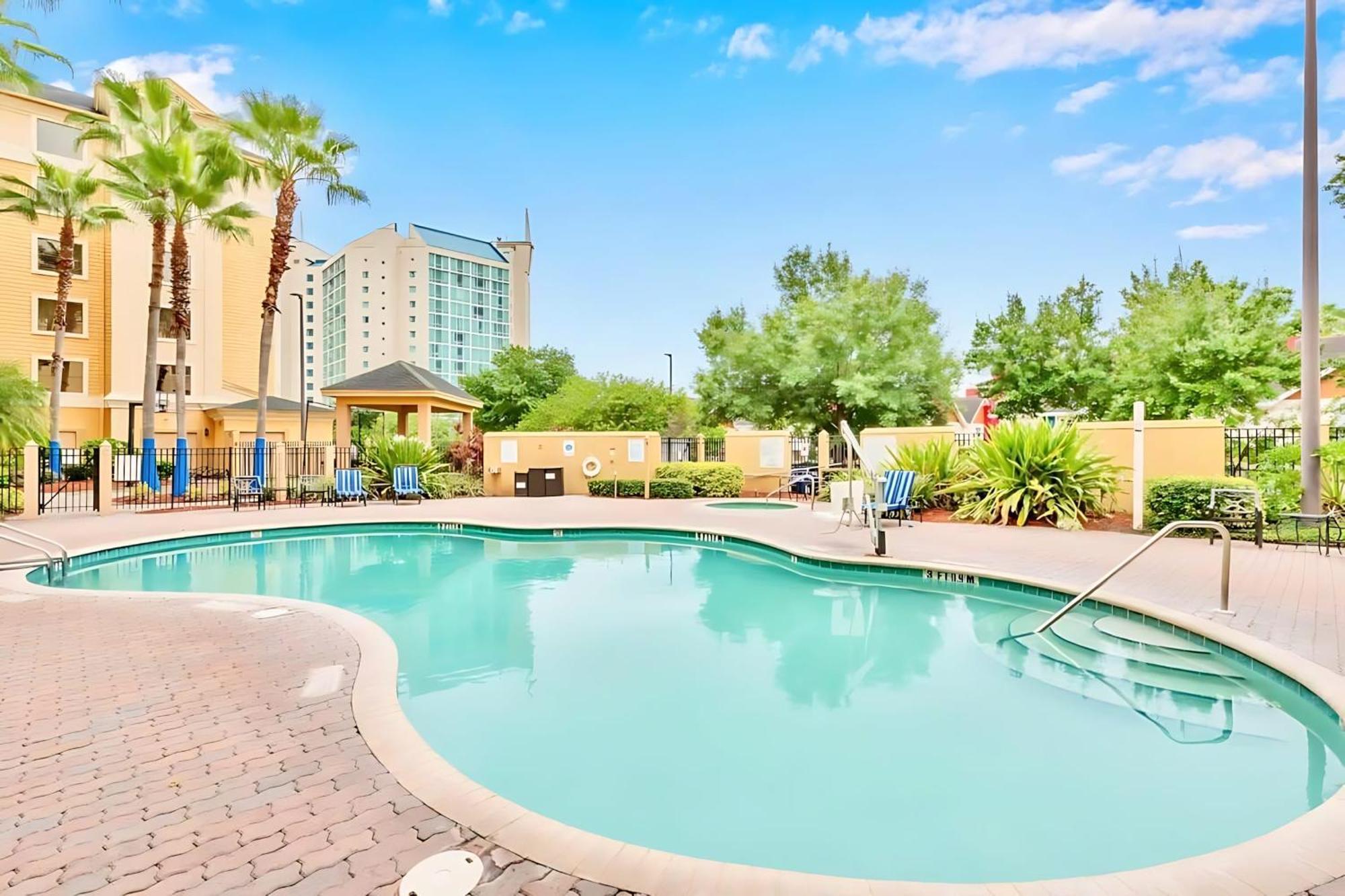 1Br Apartment Near Disney W Pool Hot Tub Arcade Орландо Экстерьер фото